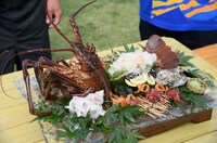 伊勢海老の刺身。(c)日本テレビ