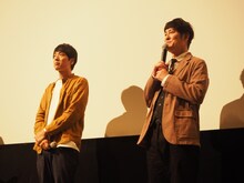 左から、宇治茶、ココリコ田中。