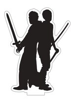 「人生に、エクスカリバーを。」アクリルスタンドのイメージ。