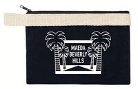 マエダビバリーヒルズ ポーチ（ミッドナイトブルー）