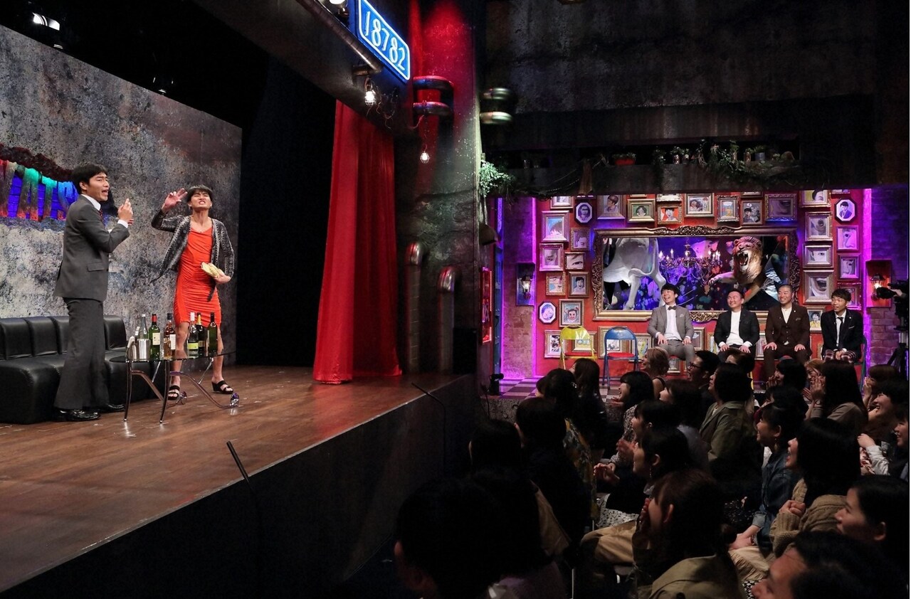 ジャルジャル福徳「もう少し、嫌な奴」コントで迫力あるキャバ嬢に