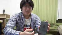 「凄技！仮スマ動画」のワンシーン。(c)日本テレビ