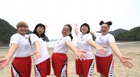 「女芸人遠泳部 in ベトナム」のワンシーン。(c)日本テレビ