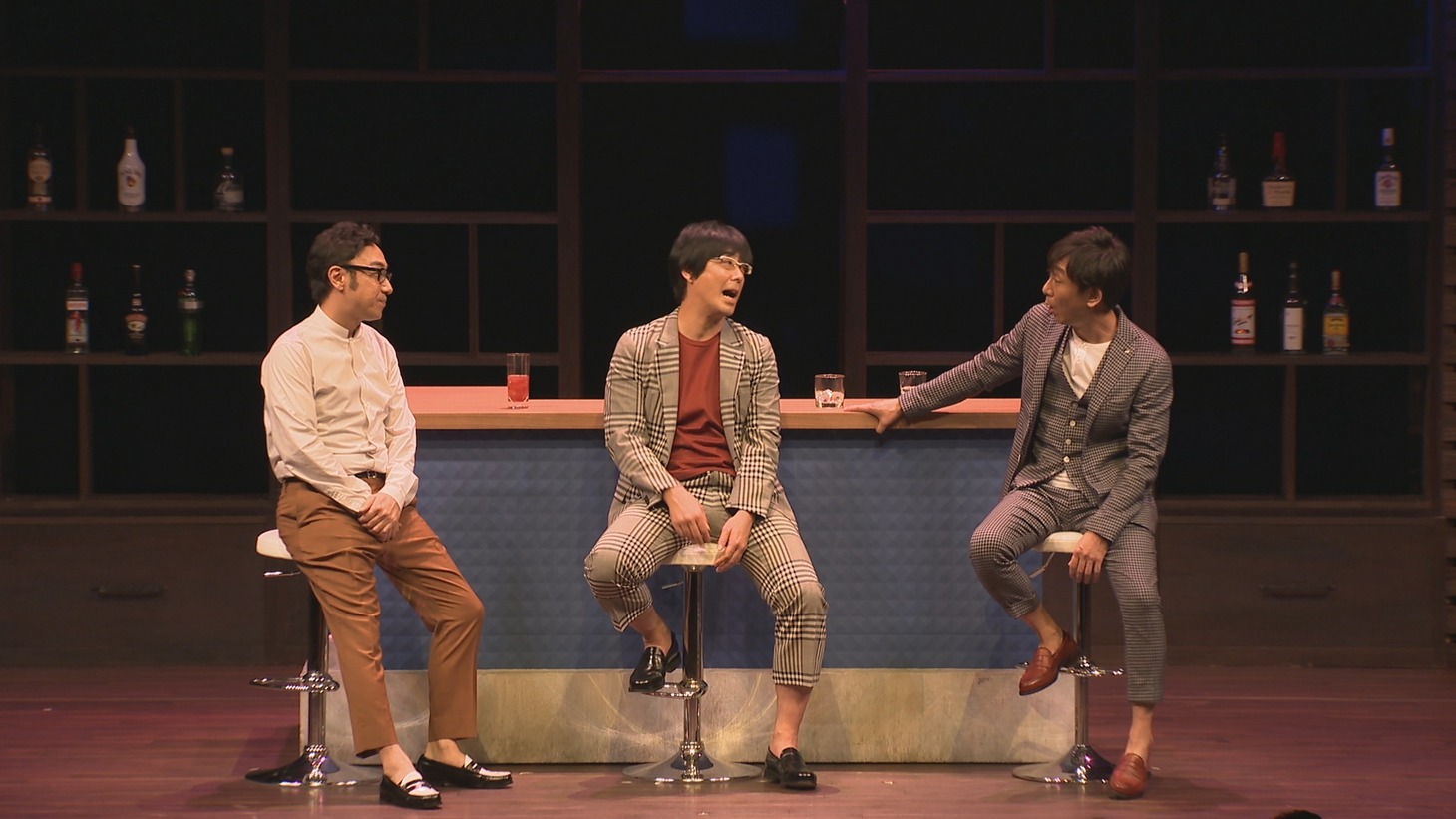 「第20回東京03単独公演『不自然体』」のワンシーン。