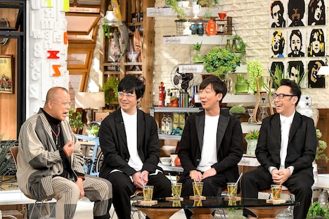 （左から）笑福亭鶴瓶、東京03。(c)TBS