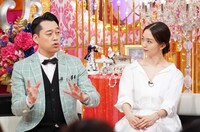 左からバナナマン設楽、松島花 (c)日本テレビ