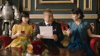 新CM「リビング」編のワンシーン。