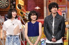 左から小松菜奈、門脇麦、成田凌。(c)日本テレビ