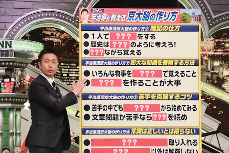 ロザン宇治原 (c)フジテレビ