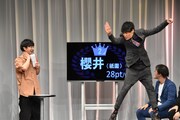 「性格悪そうランキング」2位に不満たっぷりの祇園・櫻井。