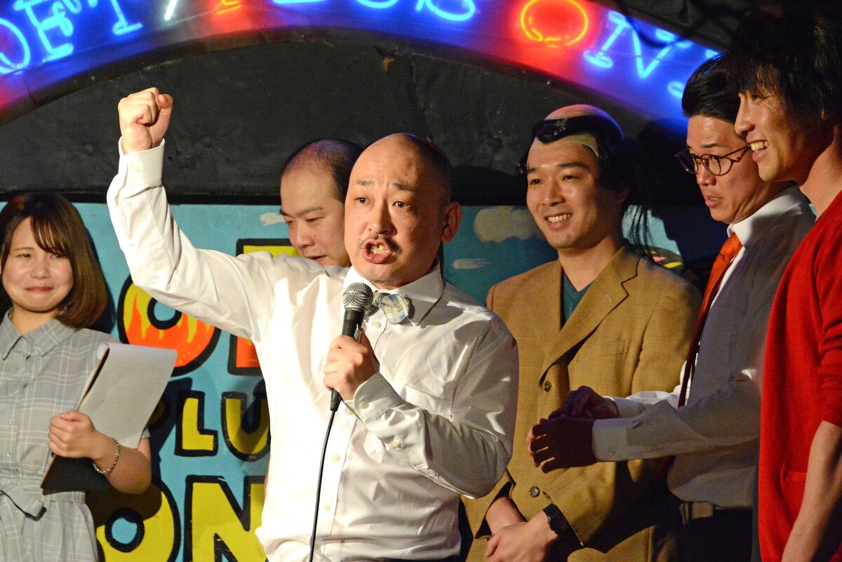 僕は23歳のときにハゲた キュンキュンパフェがハゲネタno 1決定戦で優勝 ライブレポート 写真30枚 お笑いナタリー