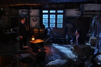 （左から）タモリ、佐藤二朗。(c)フジテレビ