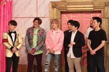 （左から）陣内智則、EXIT、宮下草薙、かが屋。(c)フジテレビ