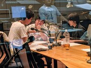 「ラジオで単独LIVE～これぞ！ニッポンの社長～」収録中の様子。