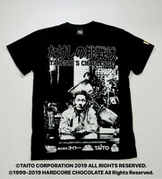 Tシャツ「TAITO×コアチョコ たけしの挑戦状」（あなたのためならどこまでもブラック）