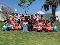 「BomberE」に出演するMICRO、望木聡子アナウンサー、SKE48。(c)メ～テレ