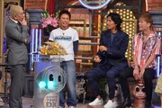 左からダウンタウン、中澤佑二、EXILE SHOKICHI。(c)読売テレビ