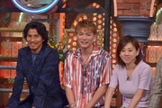 左から中澤佑二、EXILE SHOKICHI、高橋真麻。(c)読売テレビ