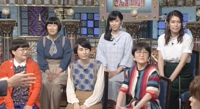 「踊る！さんま御殿!!」に出演する女性芸人たち。(c)日本テレビ