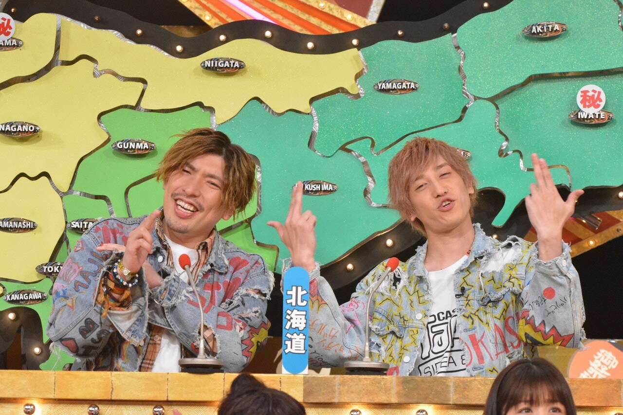 EXITが「秘密のケンミンSHOW」初登場、静岡と北海道の代表