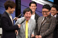 「M-1グランプリ2019」開催記者会見の様子。