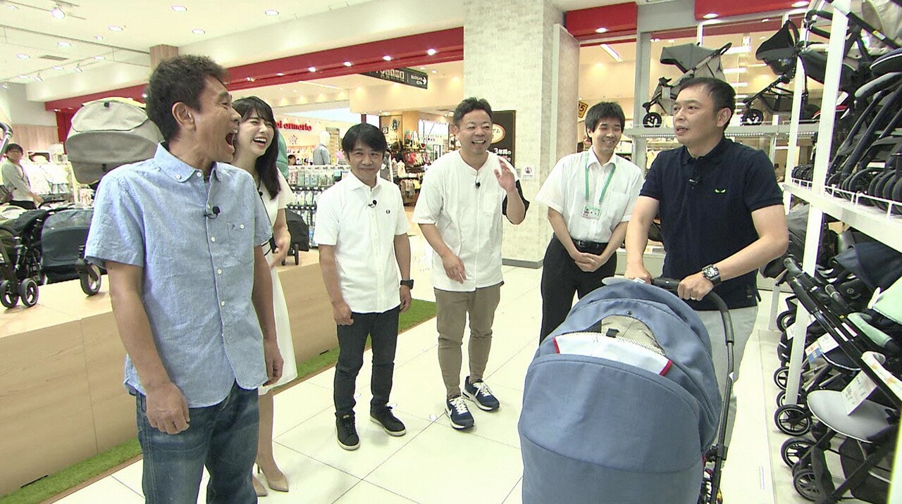 中川家＆ダイアンユースケ「浜ちゃんが！」で買い物ロケ、剛はアンプ選び