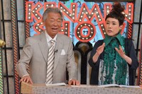 左からみのもんた、久本雅美。(c)読売テレビ