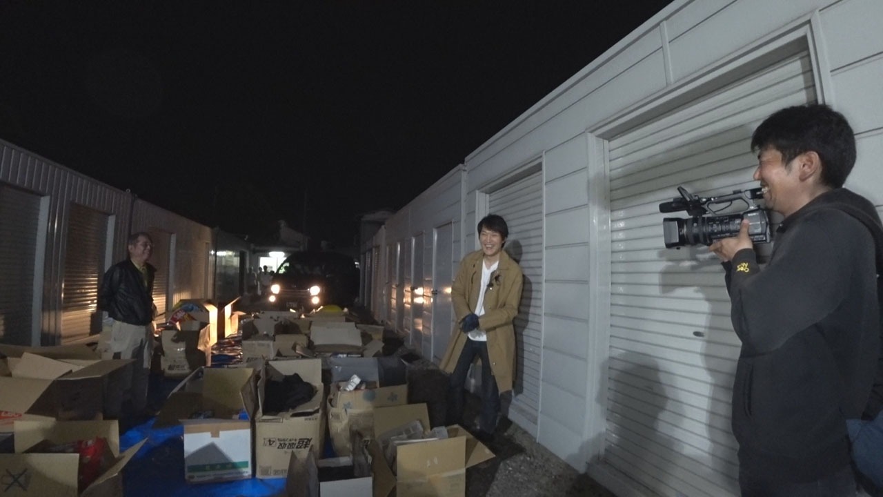 「千原ジュニアと九州で人気番組を創る番組」のワンシーン。