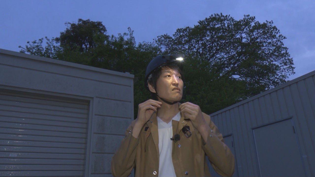 「千原ジュニアと九州で人気番組を創る番組」のワンシーン。