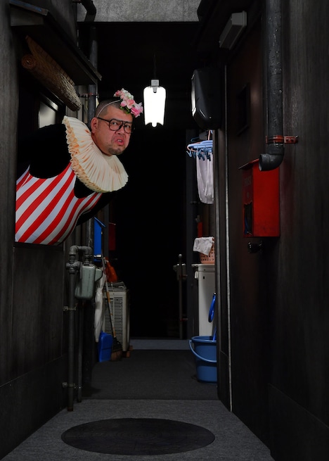 「くっきープロデュース VRお化け屋敷 マンホール」にはくっきー扮するさまざまなキャラクターが登場する。