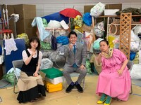 （左から）弘中綾香アナ、千鳥ノブ、いとうあさこ。(c)テレビ朝日