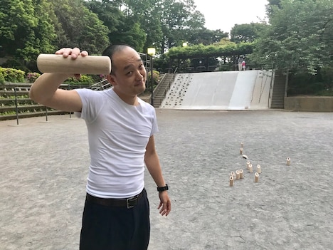 「キングオブモルック」メンバーのみなみかわ。