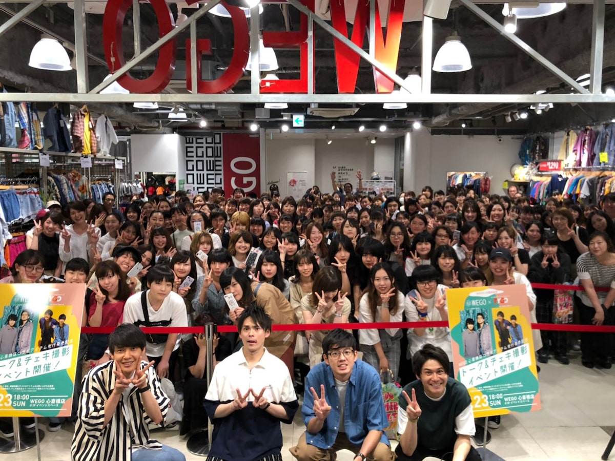 トット 祇園 Wego心斎橋店でのイベント盛況 イベントレポート お笑いナタリー