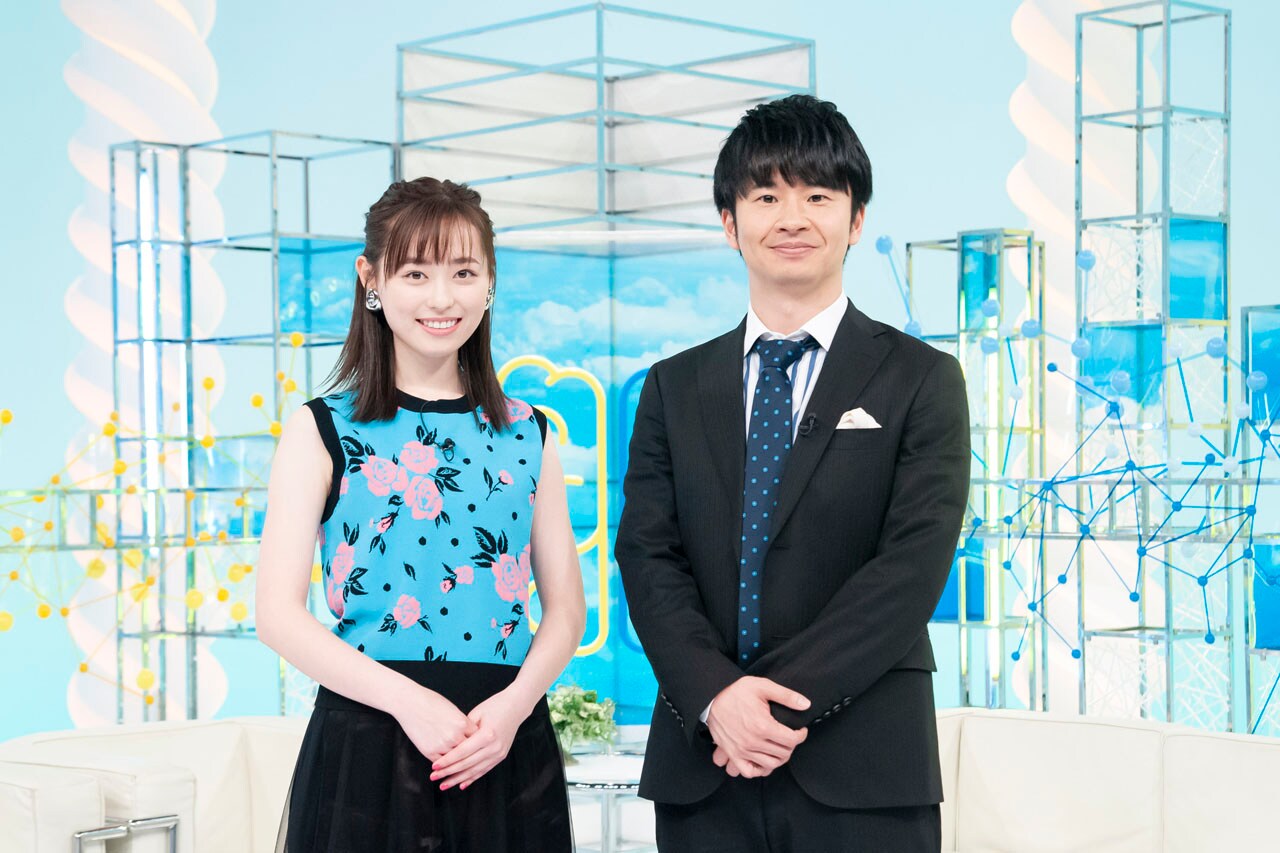 左からMCの福原遥、オードリー若林。(c)MBS