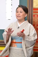 俳句の夏井いつき先生。(c)MBS