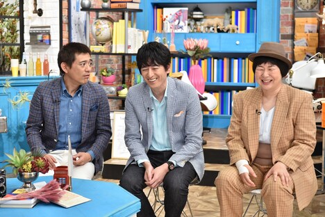 （左から）博多華丸・大吉、森三中・大島。(c)中京テレビ