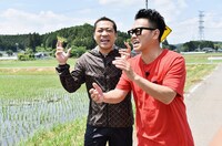 左からはなわ、宮川大輔。(c)日本テレビ