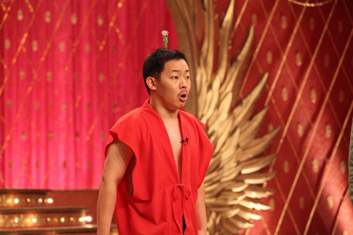 「ネタパレ」に出演する、ザ・マミィ酒井。(c)フジテレビ