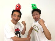 ラッキィ池田（左）とサンシャイン池崎（右）。