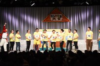 「かぶっちゃダメよ！はい！できあがり！」のコーナーの様子。