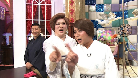 チョコレートプラネットとIKKO（中央）。(c)テレビ朝日