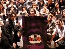 左から斎藤工、永野、SWAY、清水康彦。