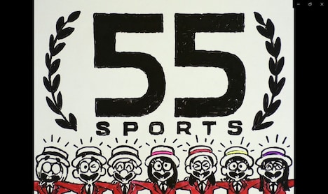 東京03とももいろクローバーZがイラストになって登場する東京2020大会競技紹介アニメーション「One Minute, One Sport」より。