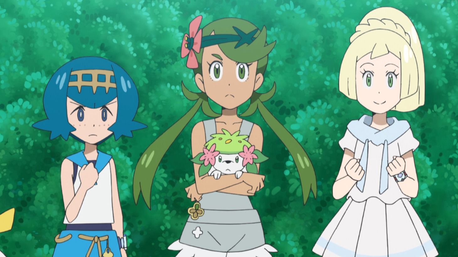 アニメ「ポケットモンスター サン＆ムーン」より。