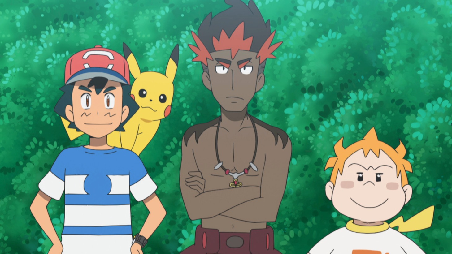 アニメ「ポケットモンスター サン＆ムーン」より。