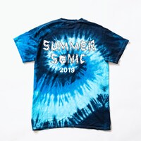 野性爆弾くっきーと「SUMMER SONIC 2019」のコラボTシャツ「左馬鼠肉」。