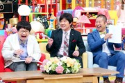左からハリセンボン春菜、内村光良、ハライチ澤部。(c)テレビ東京