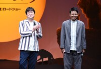 左から相棒役を演じる佐藤二朗、ミキ亜生。