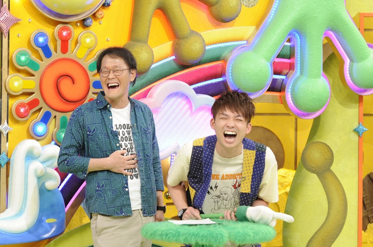 「今ちゃんの『実は…』」に出演する、アインシュタイン。(c)ABC