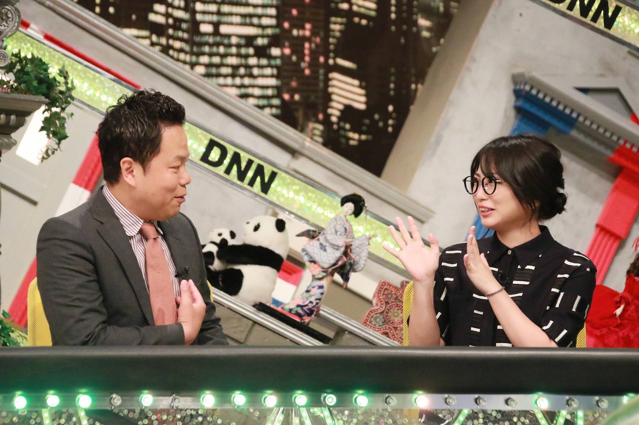 「全力！脱力タイムズ」に出演する（左から）ダイアン津田、志田未来。(c)フジテレビ